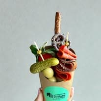 Grab-and-go charcuterie cups for pop-ups and parties